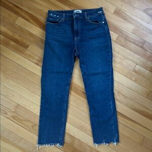 Paige Sarah Slim Staight high waist jeans